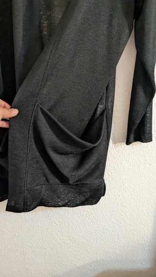 Cardigan Kimono negro 