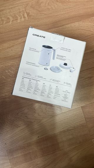 Espumador calentador de leche Create NUEVO