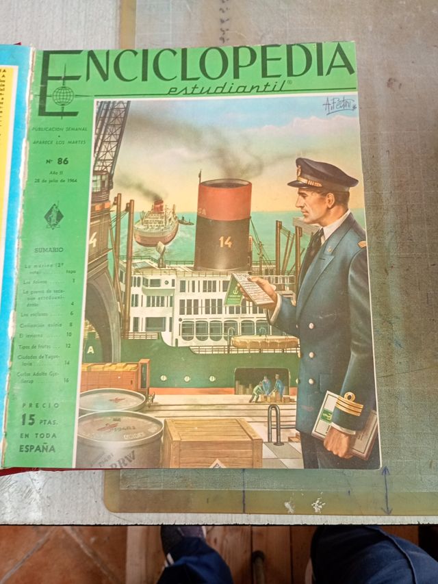 Enciclopedia estudiantil año 1964