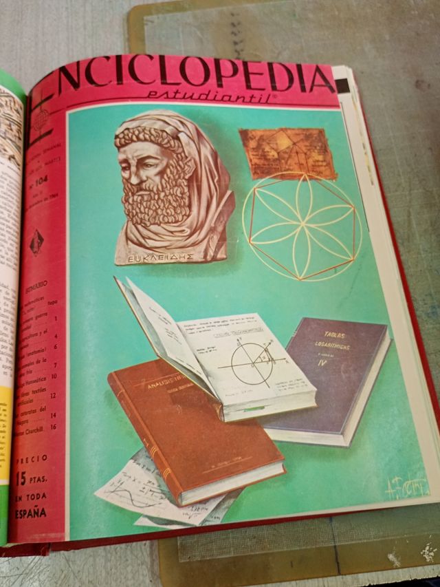 Enciclopedia estudiantil año 1964