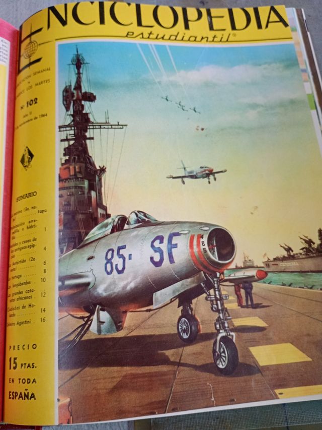 Enciclopedia estudiantil año 1964