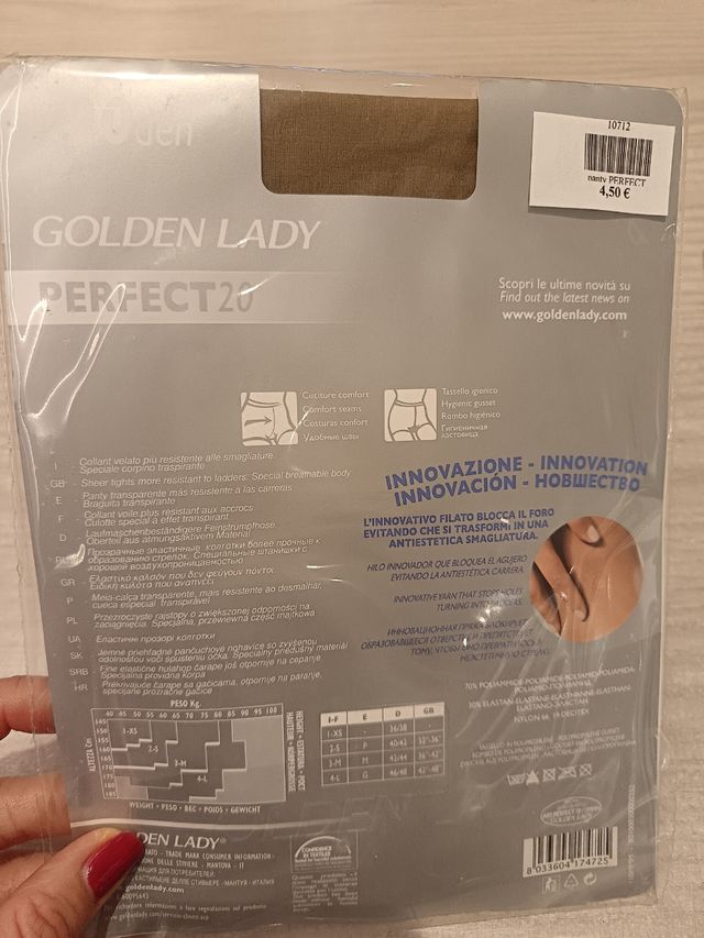 Lote pantys Golden Lady