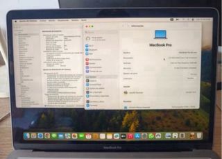 MacBook Pro 13” 2020 touch bar