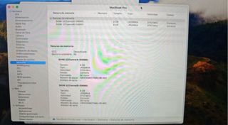 MacBook Pro 13” 2020 touch bar