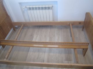Estructura cama madera