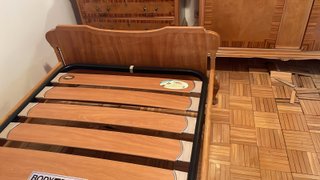 Estructura cama madera