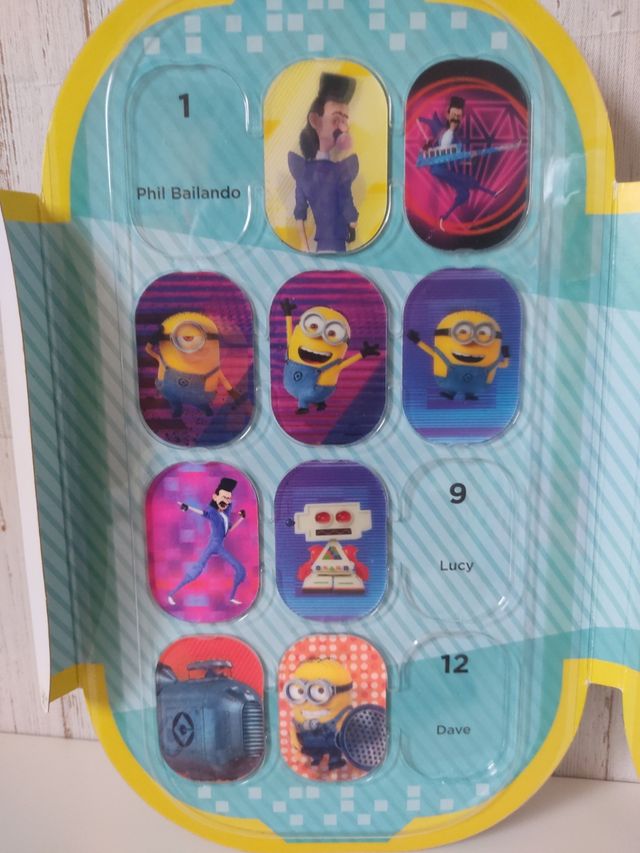 Álbum Cartas trazos Gru 3 mi villano favorito 