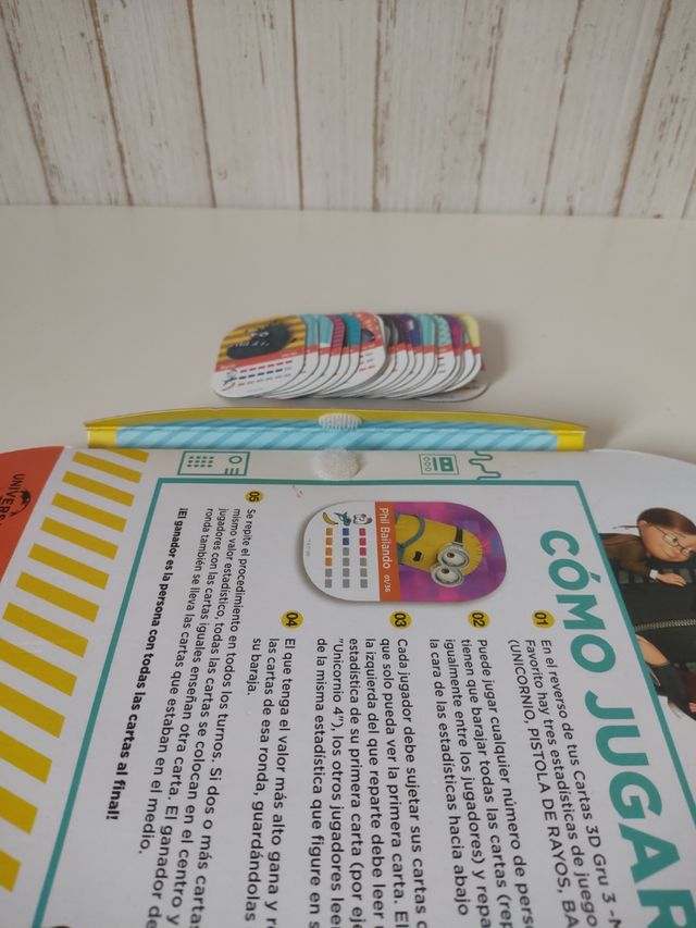 Álbum Cartas trazos Gru 3 mi villano favorito 