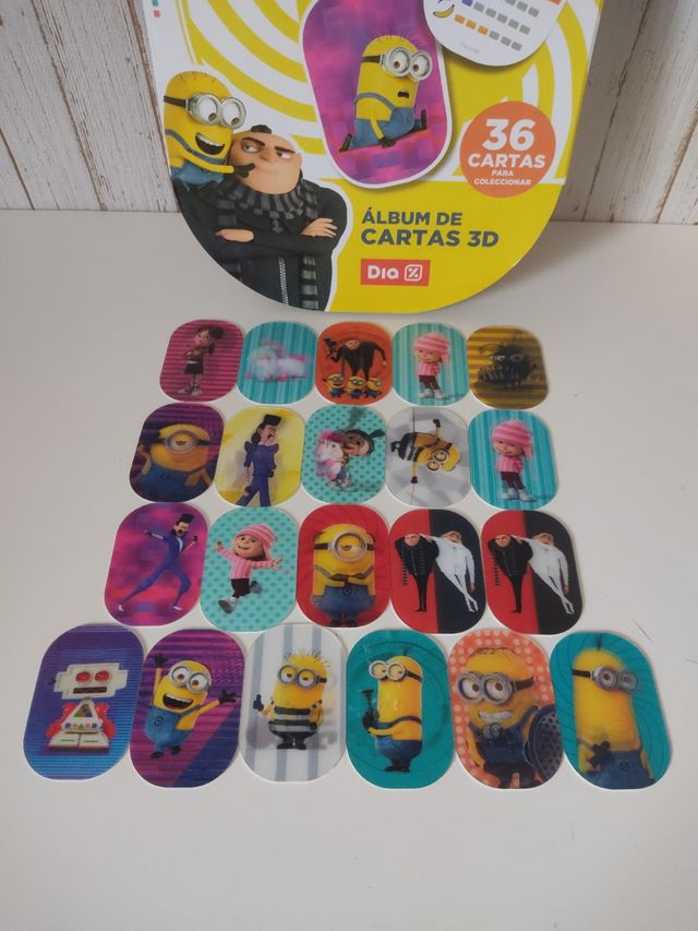 Álbum Cartas trazos Gru 3 mi villano favorito 
