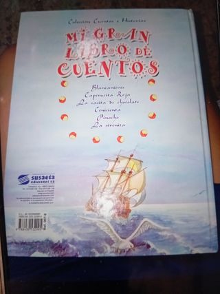 Libro de cuentos antiguo