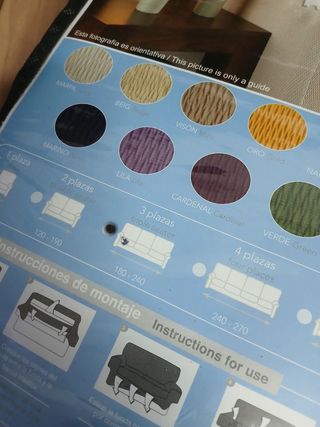 Martina Home Funda Sofá Elástico Túnez 3 Plazas