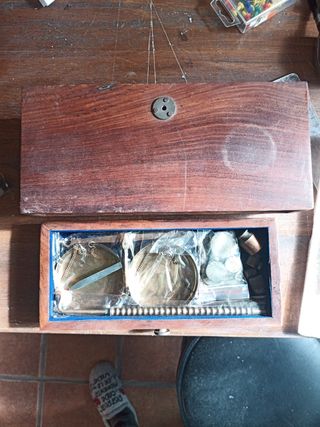 Báscula antigua de farmacia