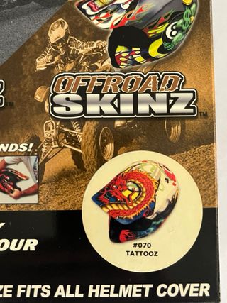 Funda decora casco motocross Tattooz