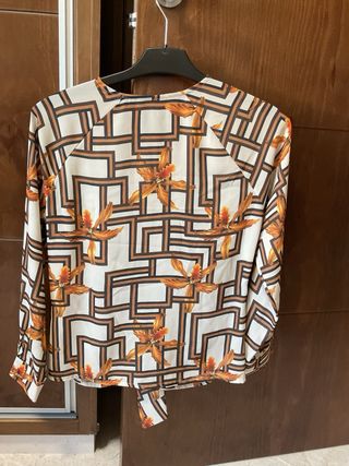 Blusa manga larga