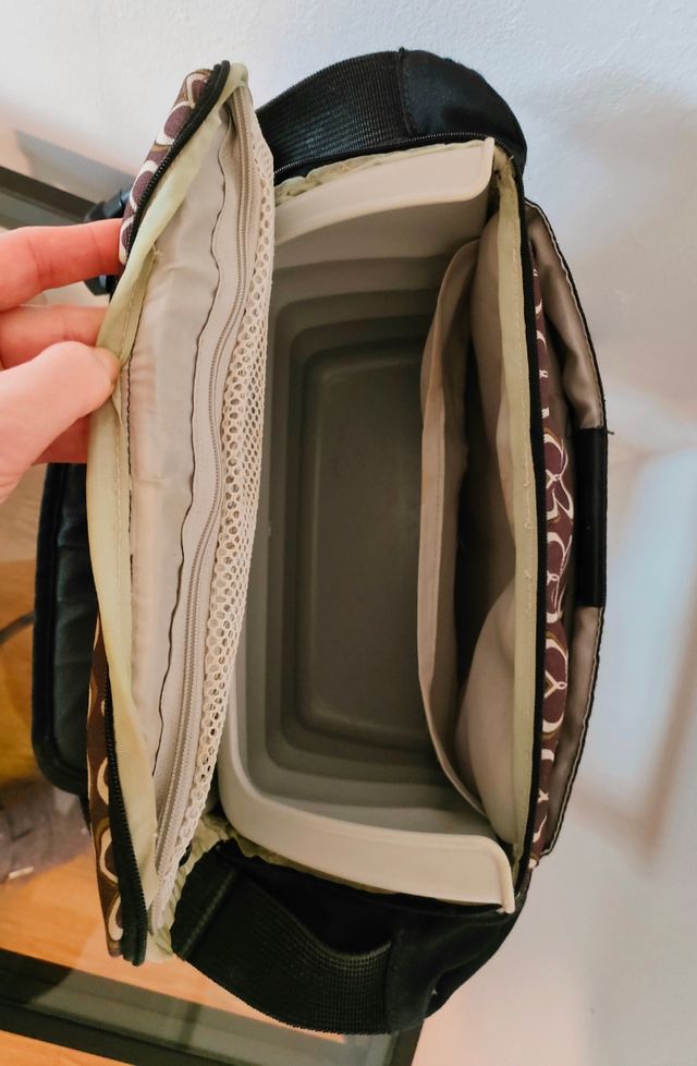 Bolsa bebé convertible en Trona 2 en 1