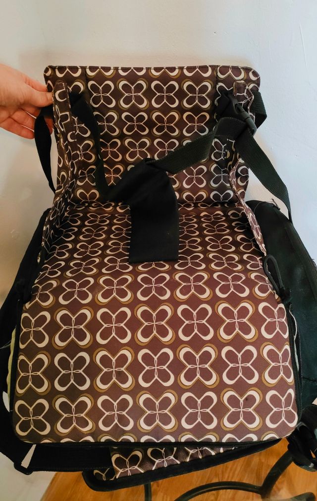 Bolsa bebé convertible en Trona 2 en 1