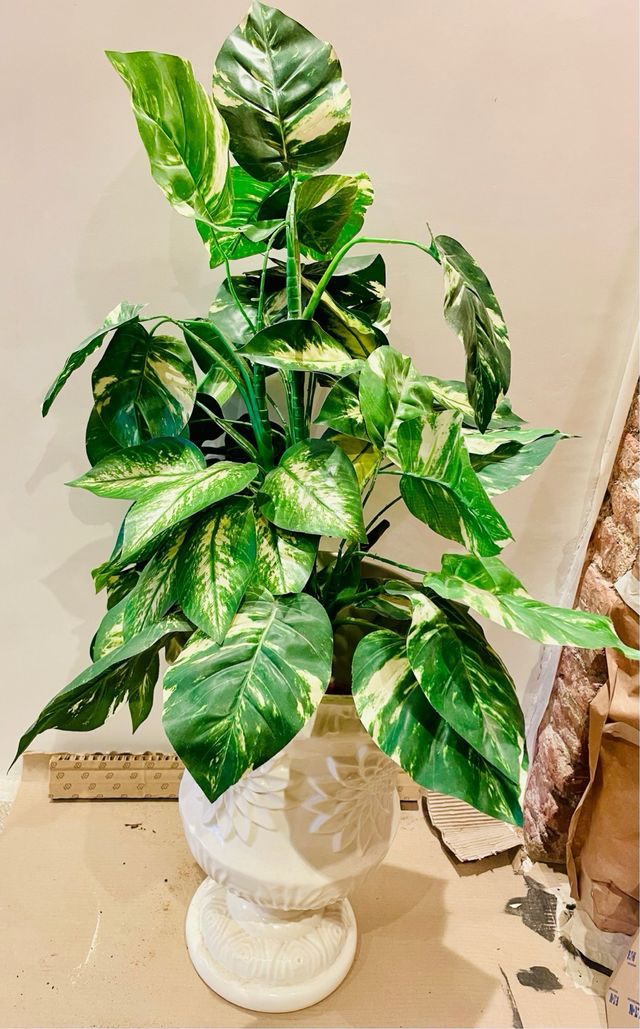 Planta artificial tela 
