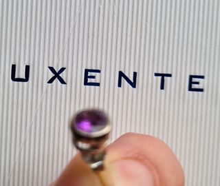 Cadena, colgante y pendientes LUXENTER