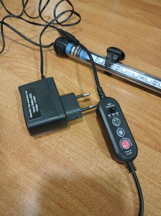 Lámpara para acuario.