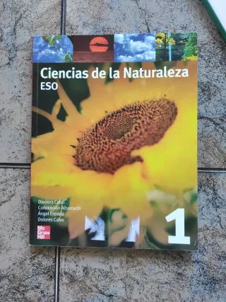 Lote 4 libros de texto Ciencias de la Naturaleza