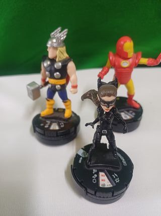 8 personaggi hero clix marvel batman capitan ameri