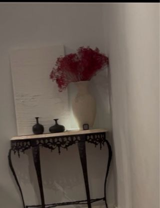 Consola mármol restaurada