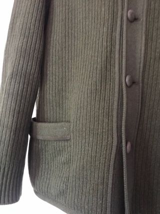 chaqueta de punto y ante de caballero 
