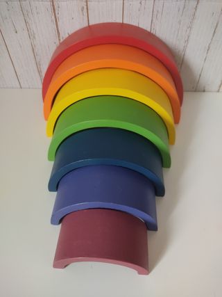 Juego Arcoiris Motorik Regenbogen (no Montessori)