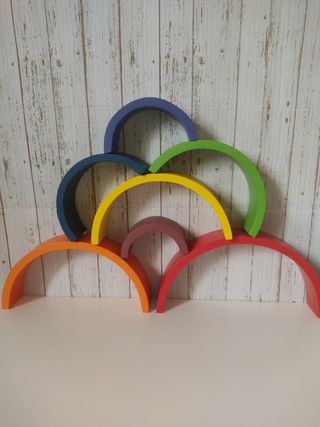 Juego Arcoiris Motorik Regenbogen (no Montessori)