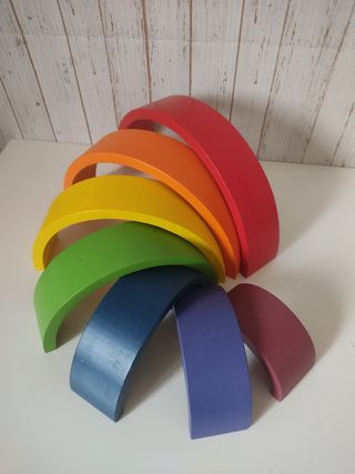 Juego Arcoiris Motorik Regenbogen (no Montessori)