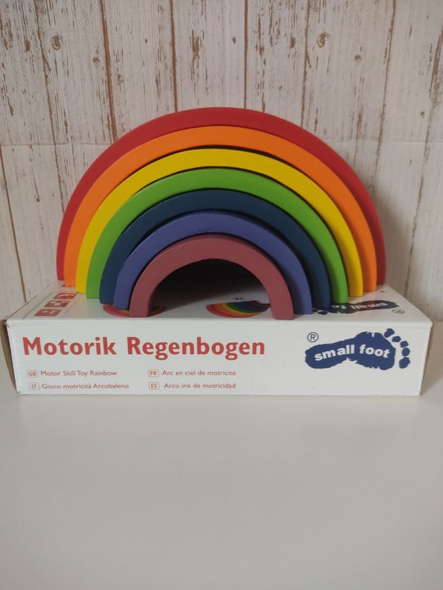 Juego Arcoiris Motorik Regenbogen (no Montessori)