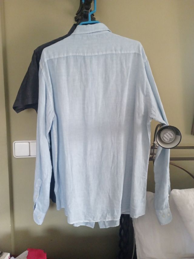 Camisa lino PEDRO DEL HIERRO grande