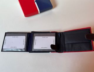 CARTERA BILLETERA PIEL UNISEX