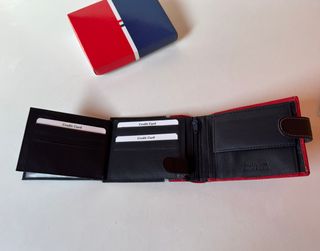 CARTERA BILLETERA PIEL UNISEX