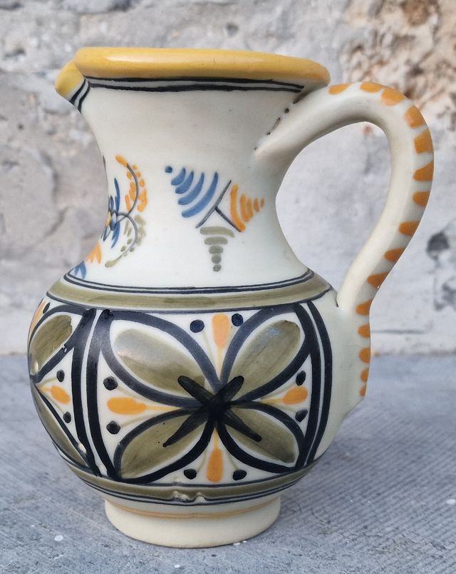 Jarra de cerámica de Talavera, años 90