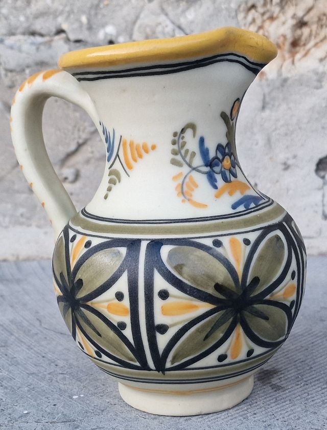 Jarra de cerámica de Talavera, años 90