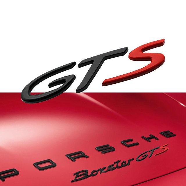 OFERTA 1x LOGOTIPO GTS PARA PORSCHE