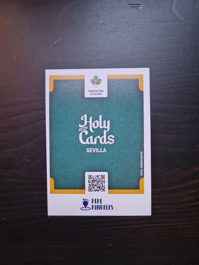 Cromo limitado Rosa de Oro Macarena