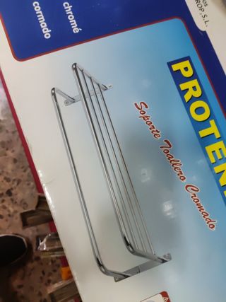 Toallero estante de baño