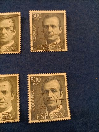 LOTE SELLOS JUAN CARLOS I