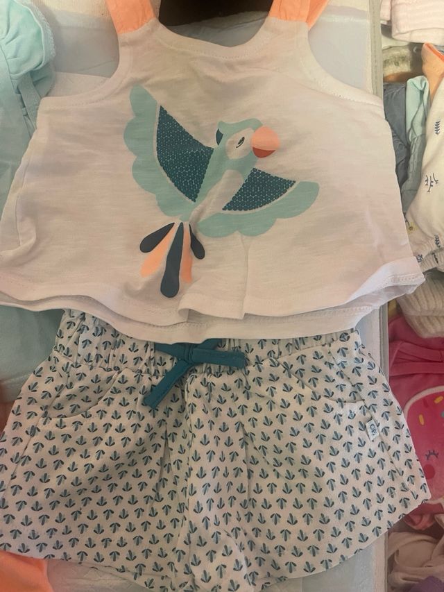 Lote 2 ropa bebe niña