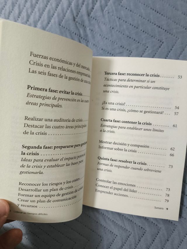 Liderar en tiempos difíciles Harvard