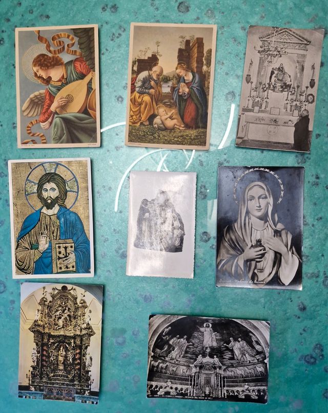 8 cartoline del 900 da collezione