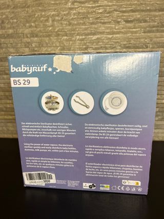 ✅ Esterilizador de biberón, color blanco