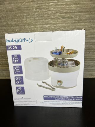 ✅ Esterilizador de biberón, color blanco