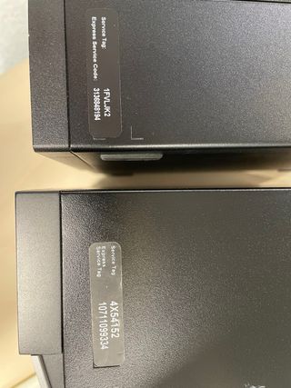 2 Ordenadores de sobremesa Dell