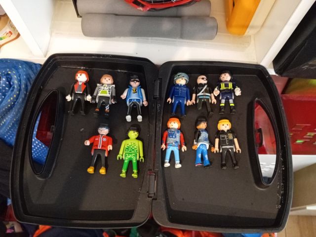 Playmobil policía y ladrones cacos