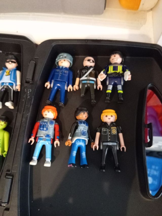 Playmobil policía y ladrones cacos