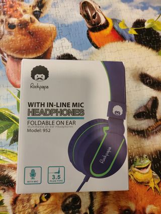 RockPapa Auriculares On-Ear