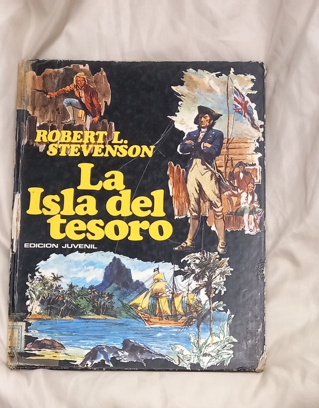 Cuento antiguo LA ISLA DEL TESORO años 70